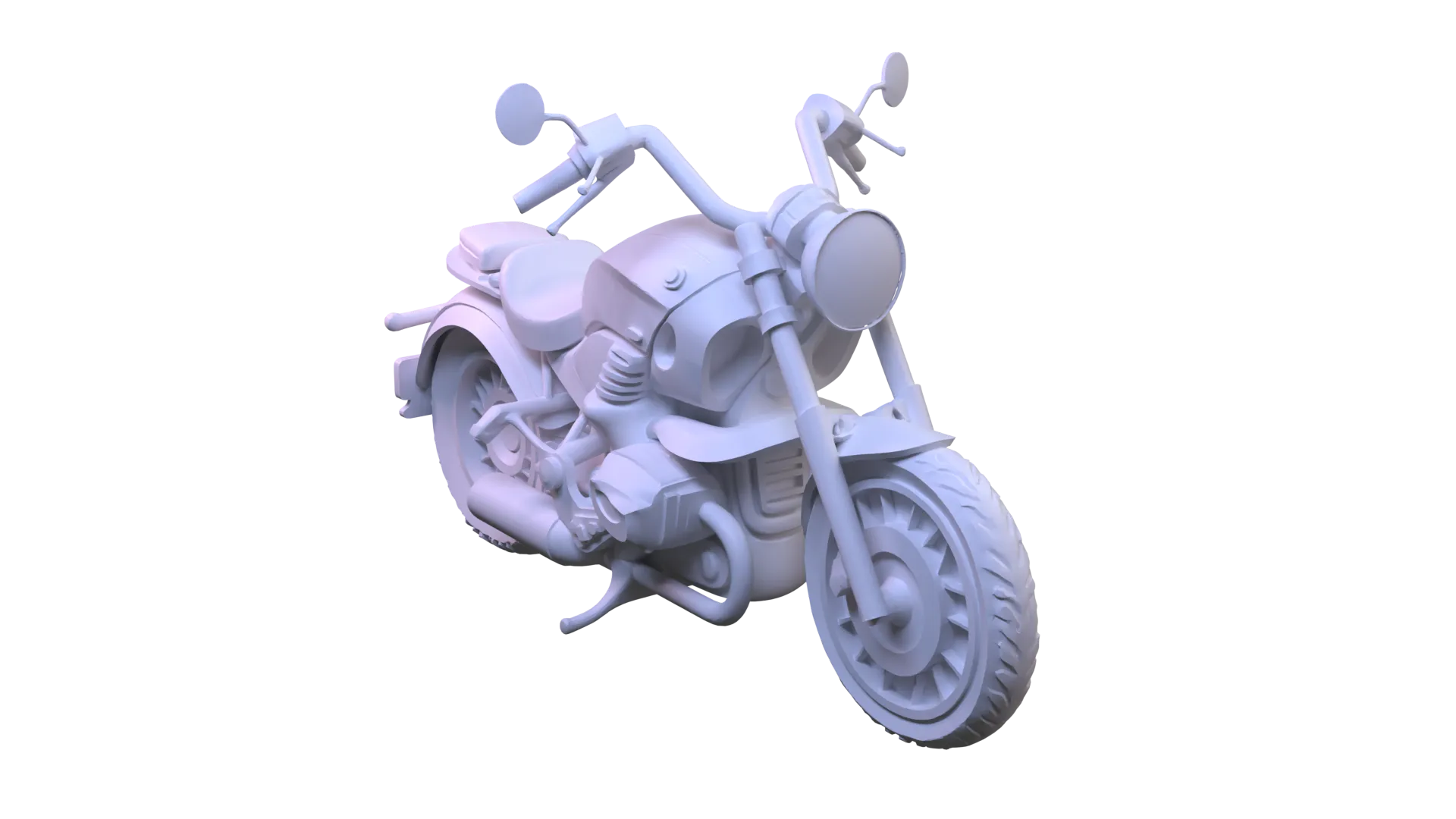 Edited motorcycle model