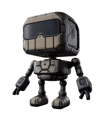 Sci-fi armor robot 3D model result from Sketchfab